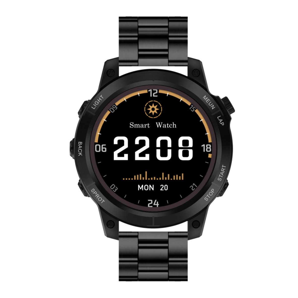 S70 MAX LED Lighting Smartwatch AI Voice 1.62" Touch Screen BT Call Wireless Charging Compass NFC Smart Watch 420mAh Battery