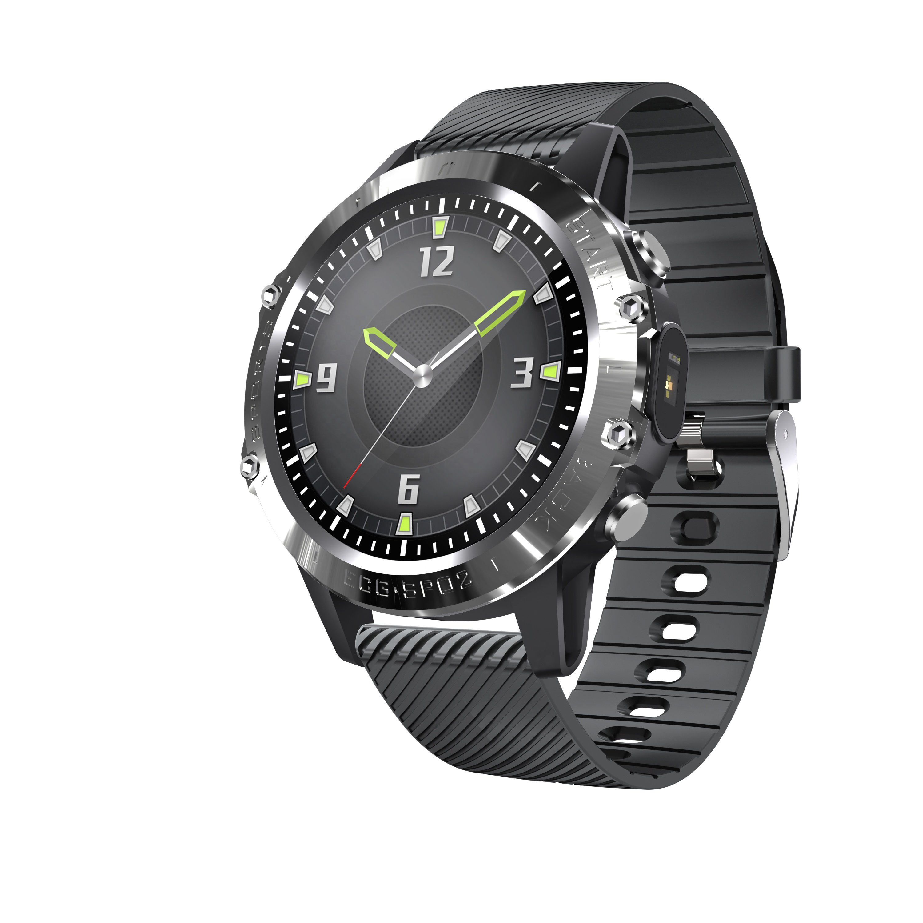 Factory OEM ODM ECG health watch ECG smart watch bracelet blood pressure sleep tracker heart rate monitor with CE Rohs watch