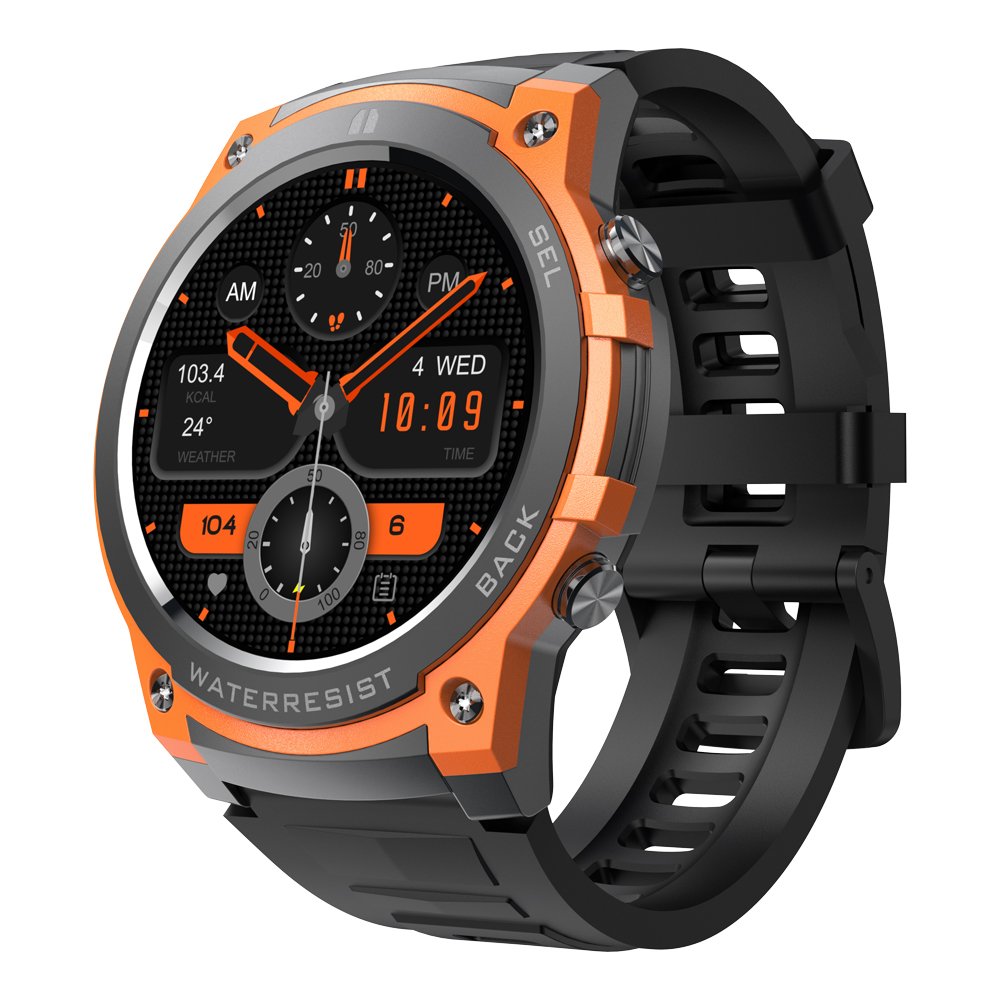 DM55 Sport outdoor Smart watch 2023 big Screen AMOLED smartwatches for men Fashion IP68 400MAH BT call smartwatch