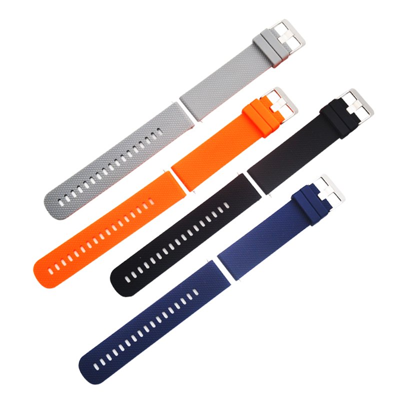 18 20 22 mm Sport rubber silicone smart wristband for Gamin vivo active 3/645 smart watch bracelet