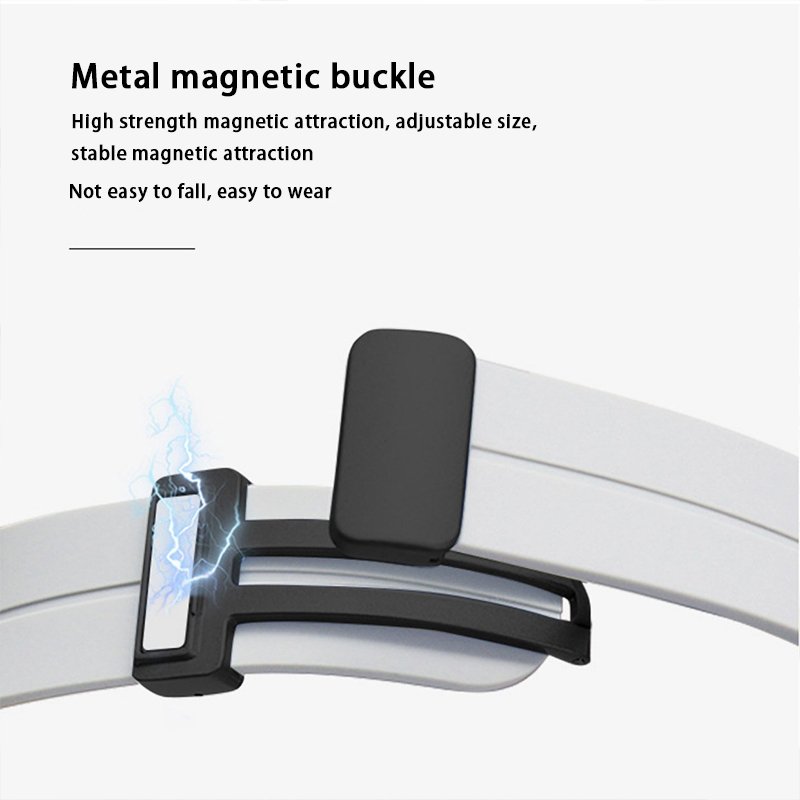 38mm 49mm Sports Silicone Watch Strap for Apple Watch SE 345678 Magnetic Folding Buckle Smart Watch Band for Apple Ultra 8 44mm