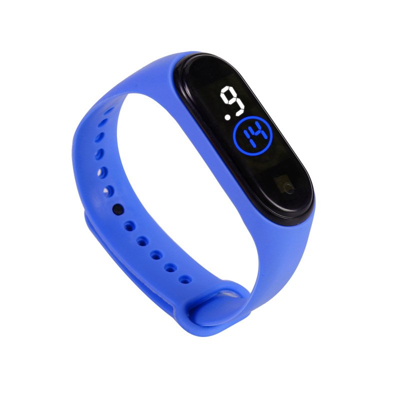Led Children's Electronic Watch Spot Middle School Students Fashion Sports Waterproof Bracelet Electronic Watch