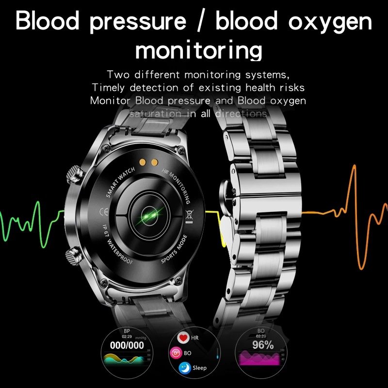 LIGE BW0189 New Fashion mens Smartwatch hot sale Call Heart Rate Monitoring Music Control Waterproof Sports Smart Watch