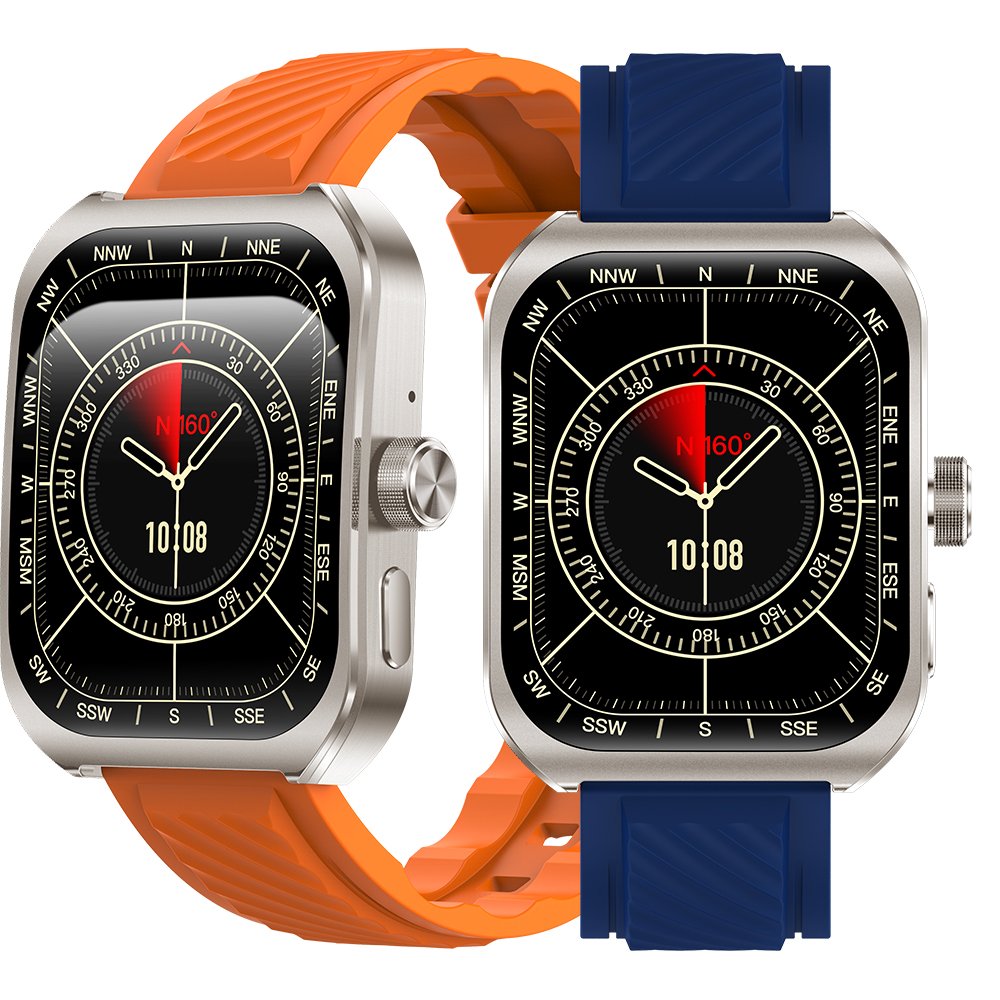 Smartwatch Z88Pro With Curved Screen Dual Strap Gesture Control 2.1HD Inch Large Screen RDFit Waterproof Sports Smart Watch