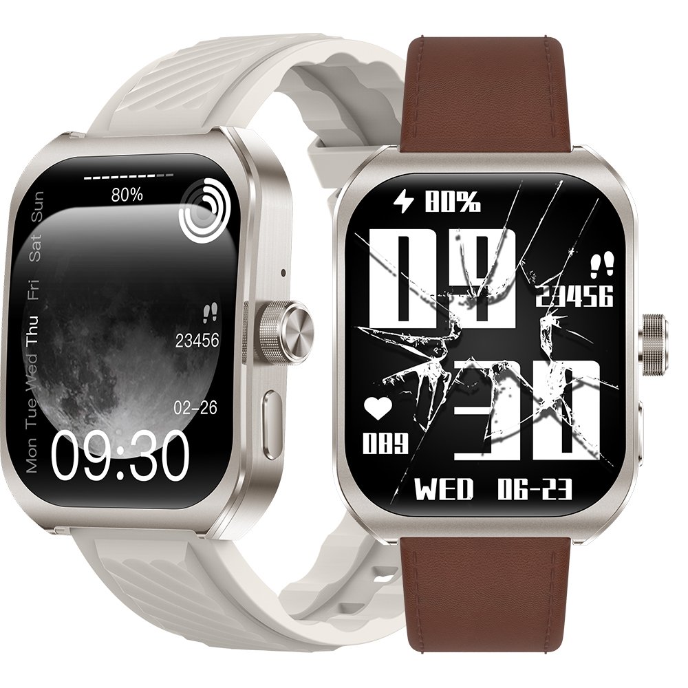Smartwatch Z88Pro With Curved Screen Dual Strap Gesture Control 2.1HD Inch Large Screen RDFit Waterproof Sports Smart Watch