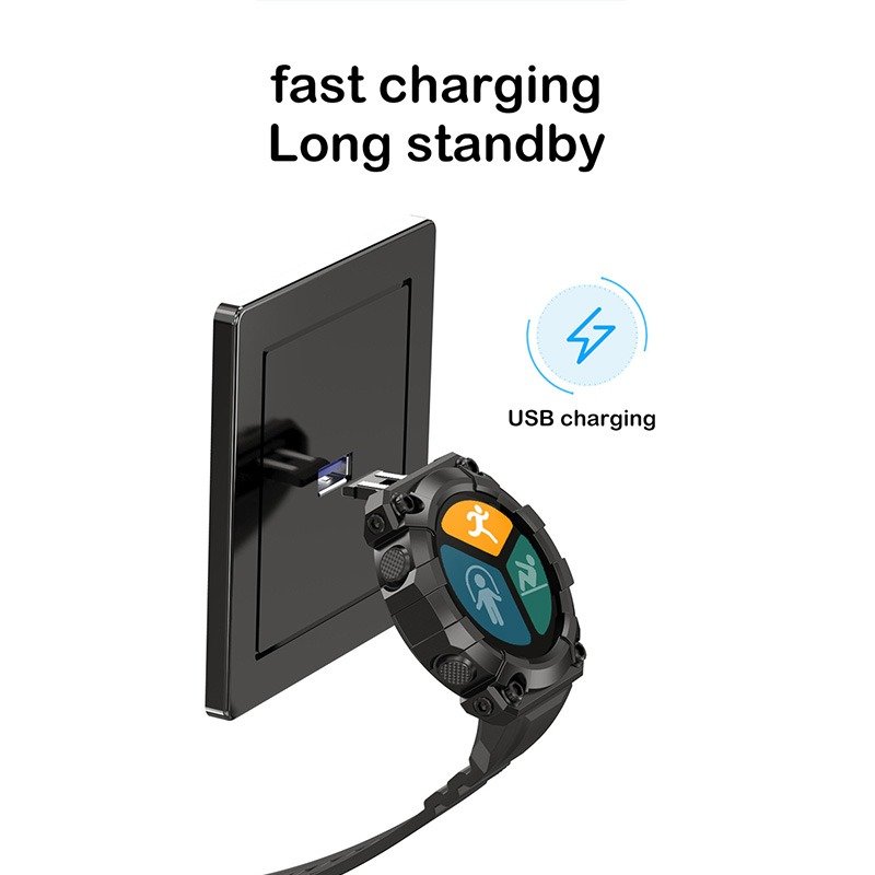 New arrivals hot sale FD68S Smart watch 1.3 inches touch waterproof sport sleep monitoring smartwatch