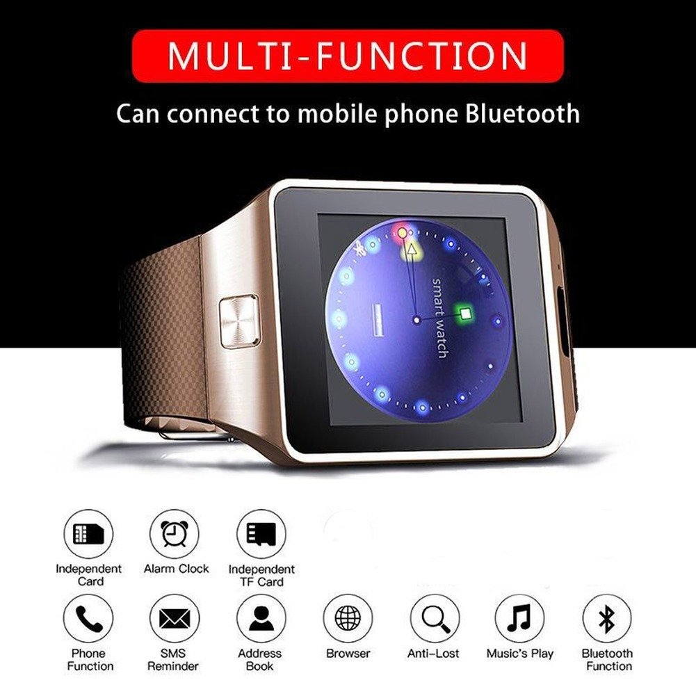 Sim card waterproof Wearable Device Watch Smart Watch dz09 for sports