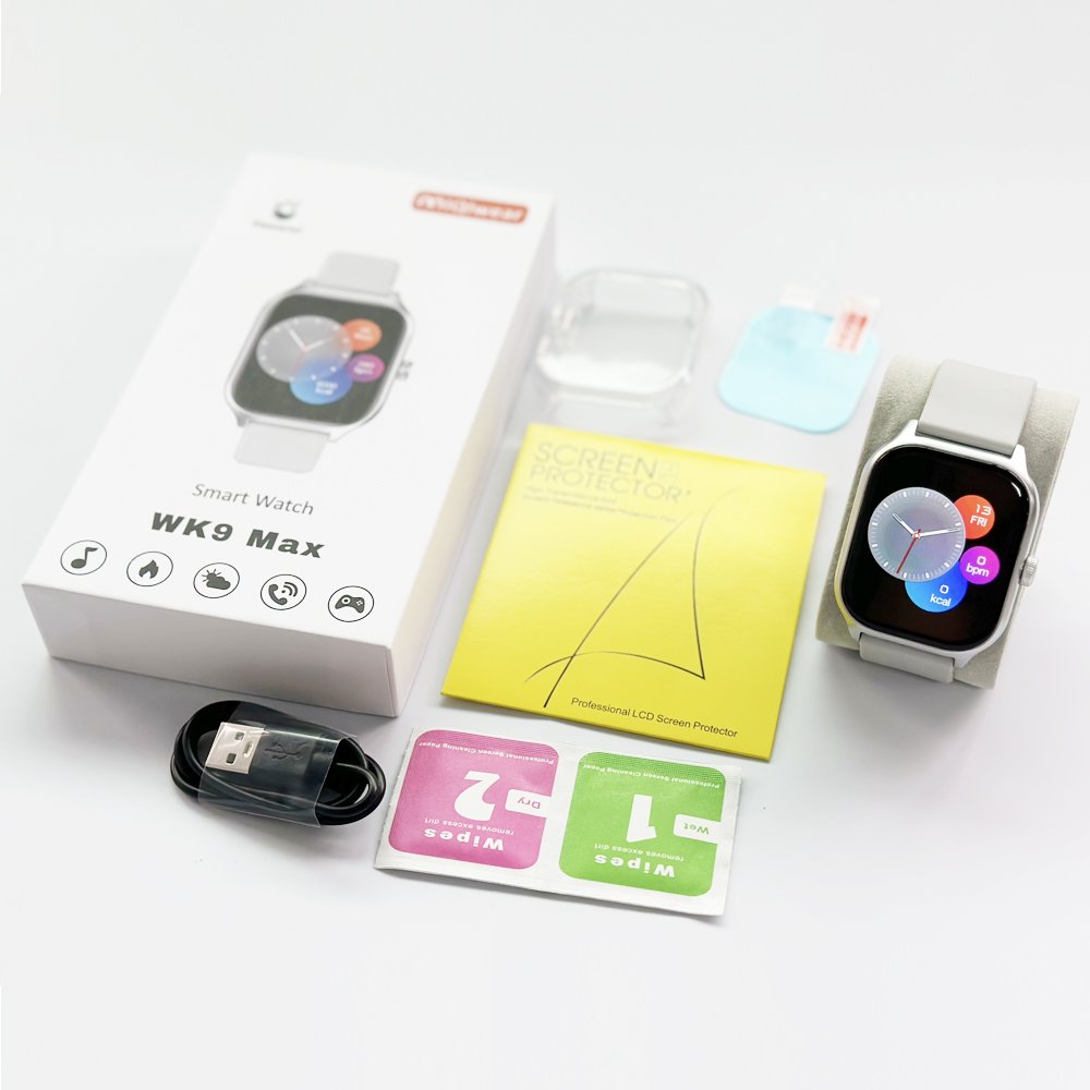 Fashion WK9 MAX Smart Watch 9 Fitness Tracker FITPro Reloj Inteligentes Wireless Charging Series 8 T800 ultra Smartwatch