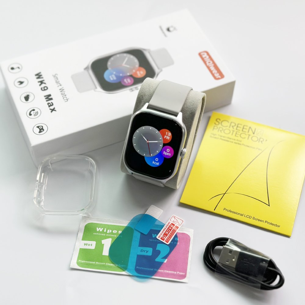 Fashion WK9 MAX Smart Watch 9 Fitness Tracker FITPro Reloj Inteligentes Wireless Charging Series 8 T800 ultra Smartwatch