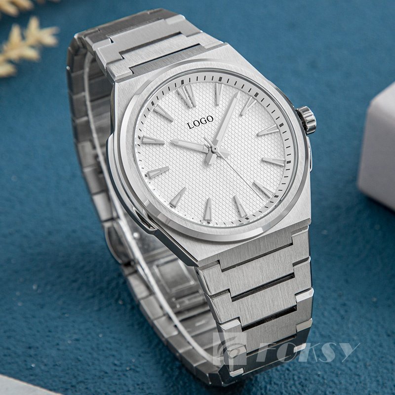 OEM ODM Designer Fashion Watch Men High Quality Stainless Steel Private Label Custom Logo Luxury Wristwatch Quartz Watch For Men