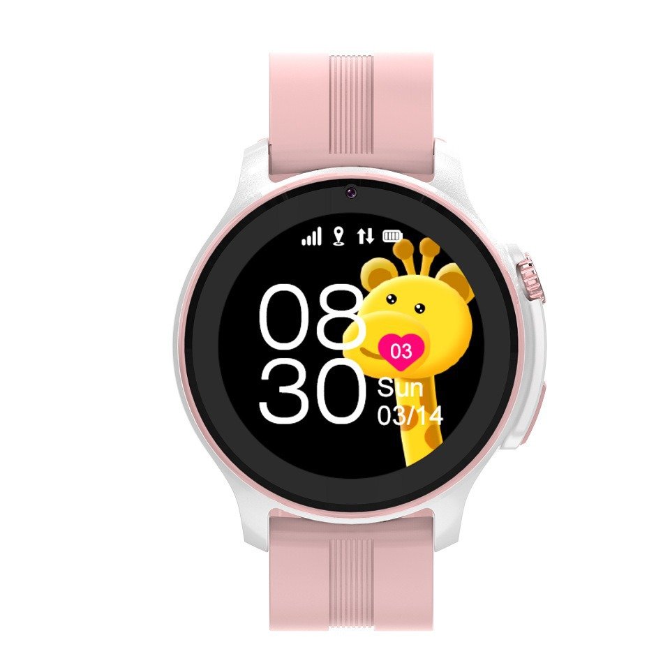 Kid Smart Watch 4G Video Call GPS Wifi Location Waterproof Round Screen Watches With Sim Smartwatch For Kids