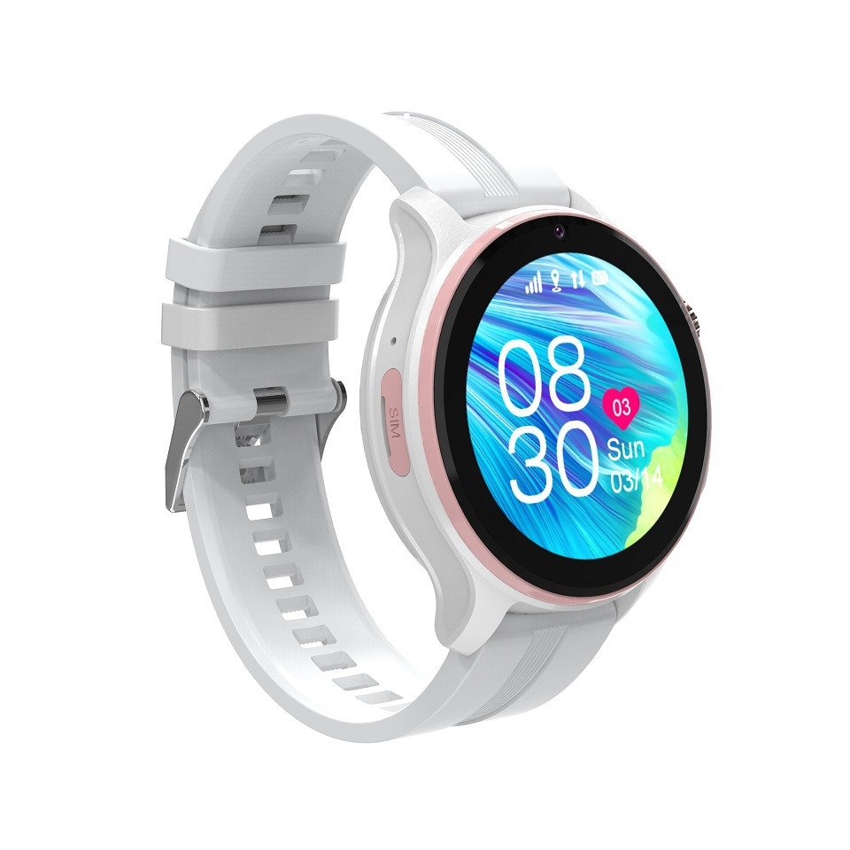 Kid Smart Watch 4G Video Call GPS Wifi Location Waterproof Round Screen Watches With Sim Smartwatch For Kids