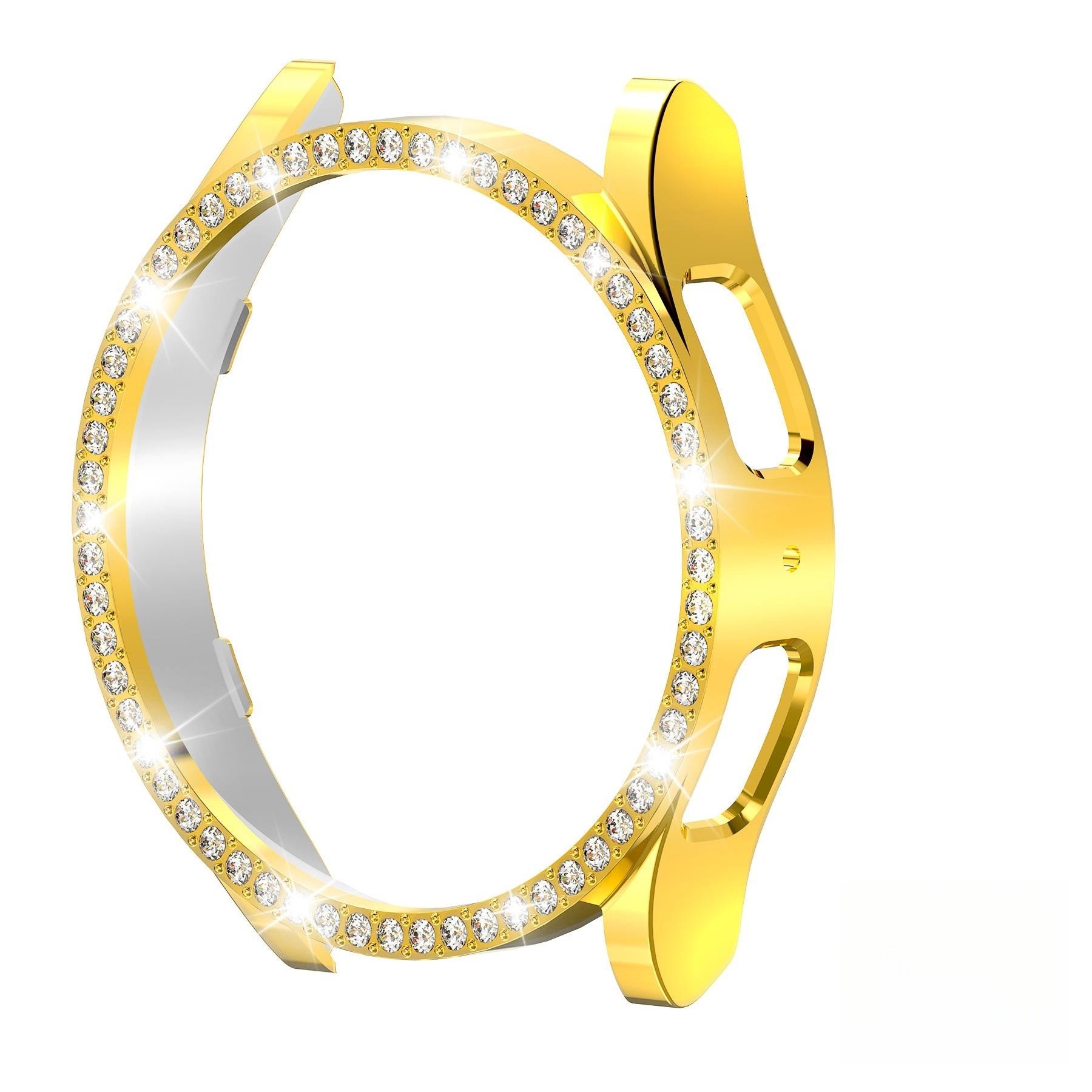 Case for samsung Galaxy watch 6 7 44mm 40mm PC Diamond Plated Watch Case for Samsung Galaxy Watch 6 7 PC Bumper hollow out Case