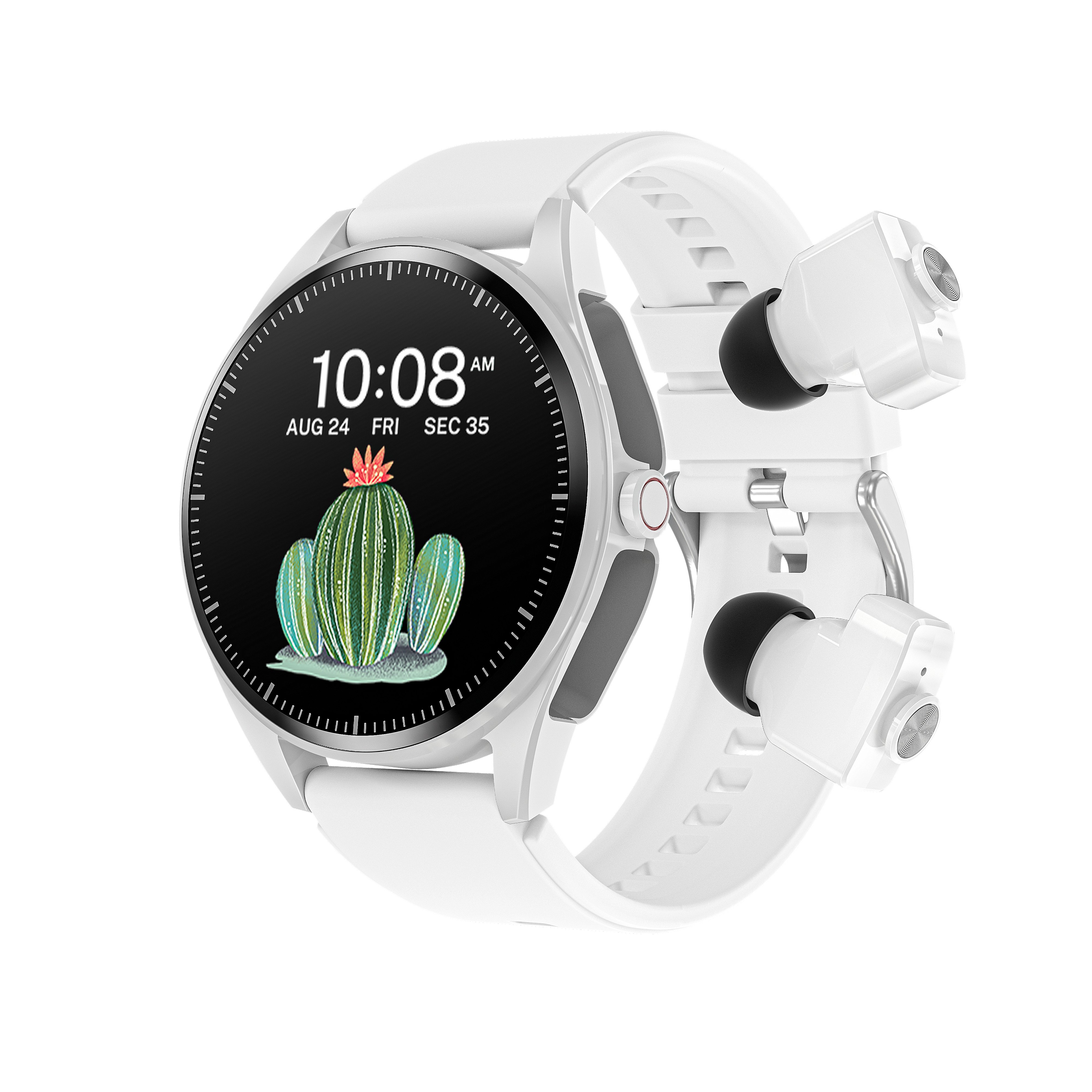 Wonlex MF01 AMOLED Screen BT Phone Call Waterproof Headphone Smart Watch Heart Rate Health Care Senior Smart Watch