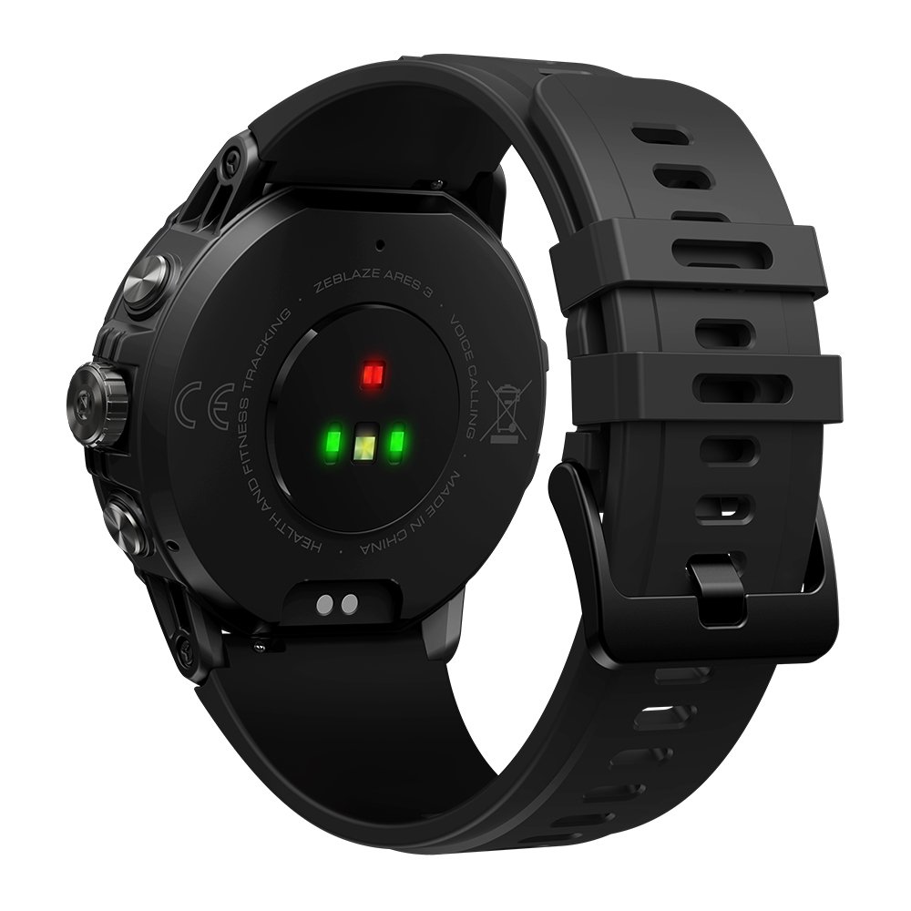 Rugged Outdoor Smart Watch IP68 Waterproof Call Voice Smartwatch Heart Rate Zeblaze Ares 3