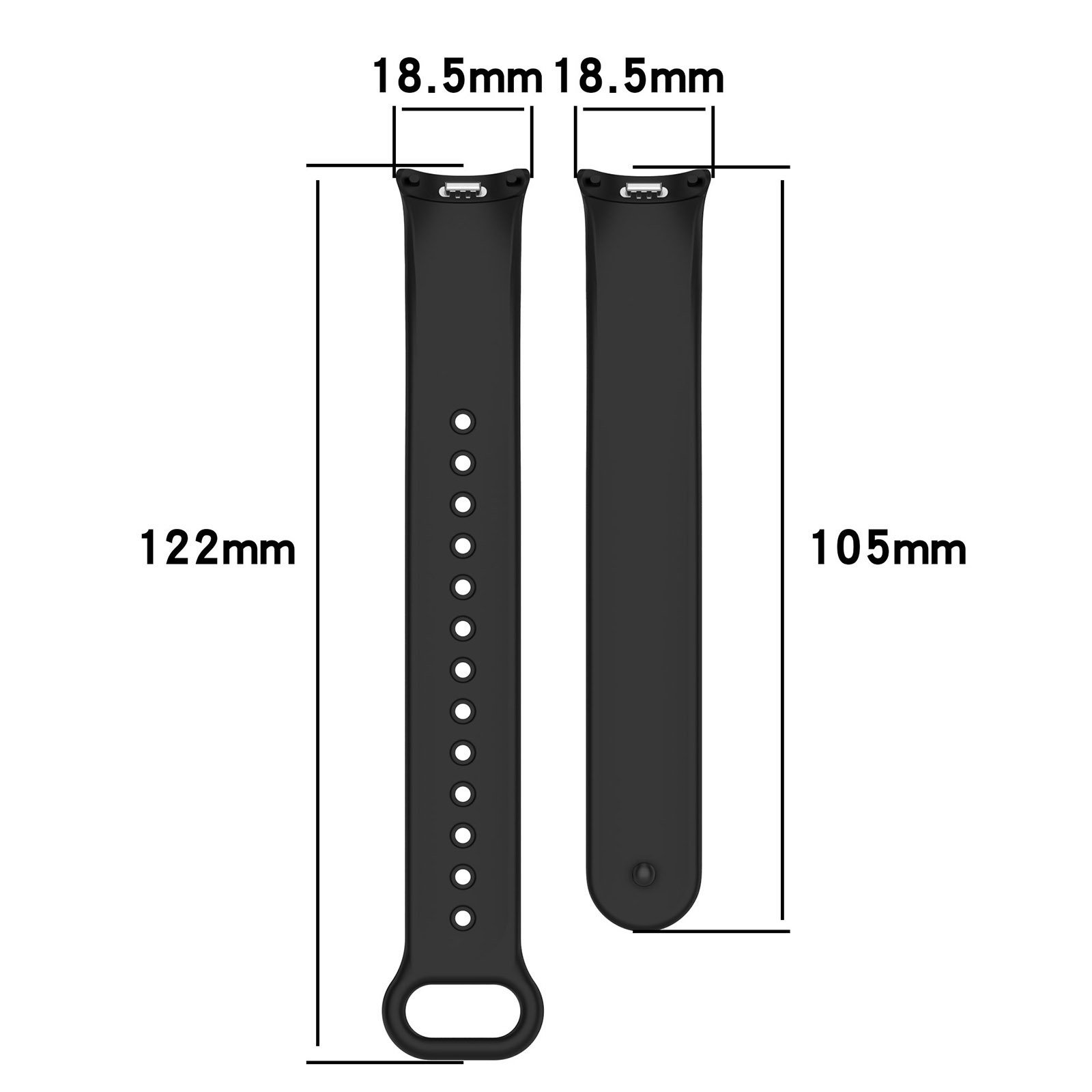 IVANHOE Strap for Xiaomi Band 9 8 Bracelet Mi Band 8 NFC Silicone Sport Strap Miband 8 9 Smart Watch Replacement Wristband