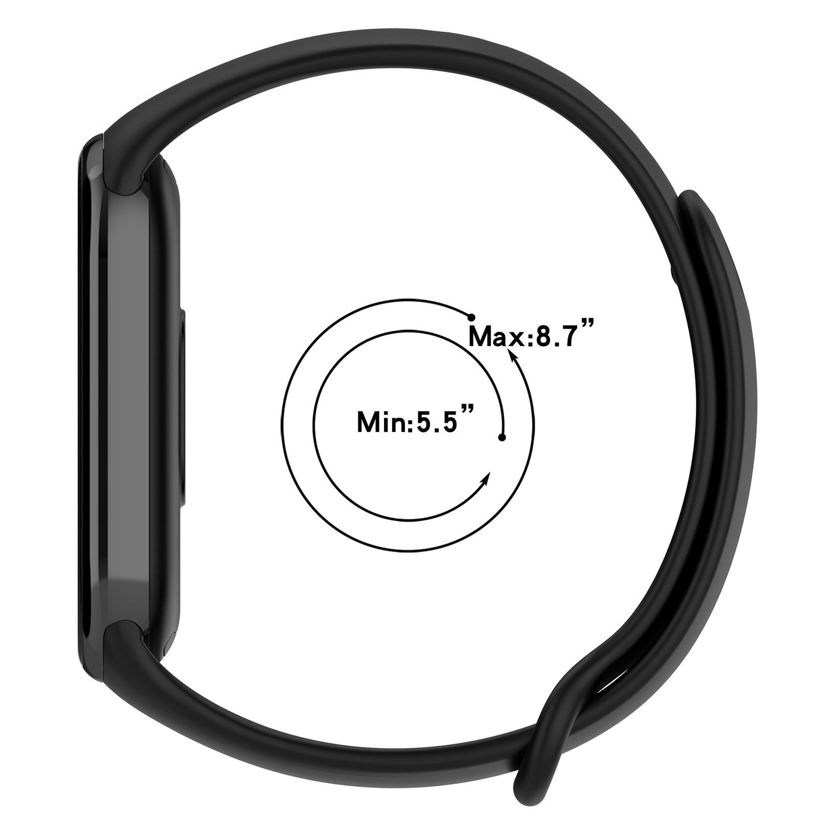 IVANHOE Strap for Xiaomi Band 9 8 Bracelet Mi Band 8 NFC Silicone Sport Strap Miband 8 9 Smart Watch Replacement Wristband
