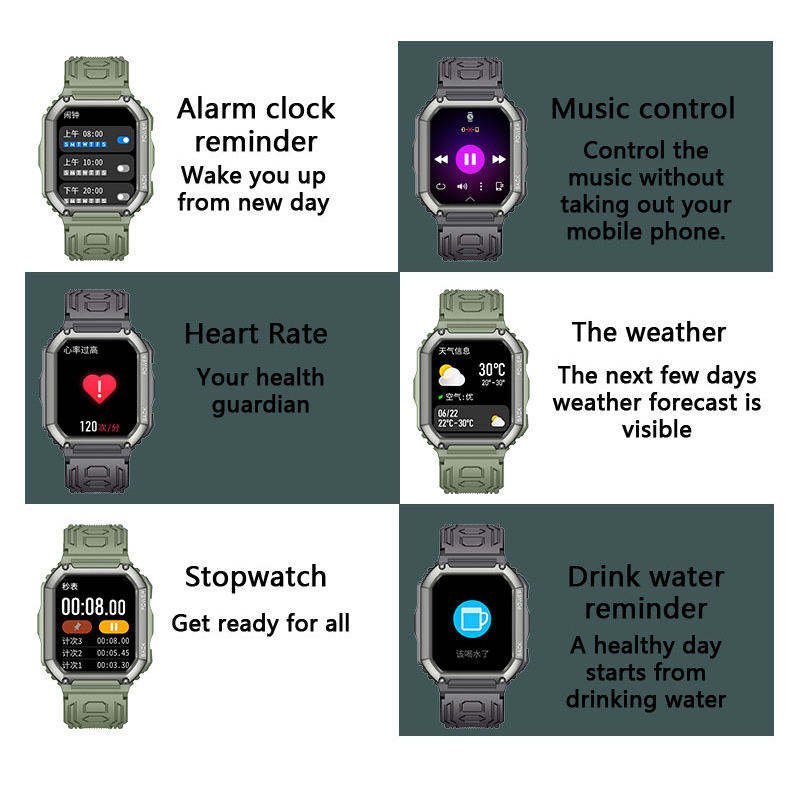 Hot Sports Smart Watch Men Answer Call blood pressure Blood Oxygen Heart Rate Monitor Smartwatch Sports