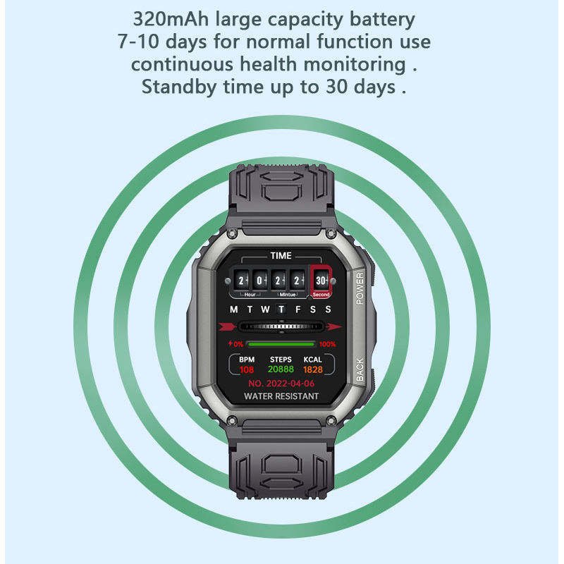 Hot Sports Smart Watch Men Answer Call blood pressure Blood Oxygen Heart Rate Monitor Smartwatch Sports