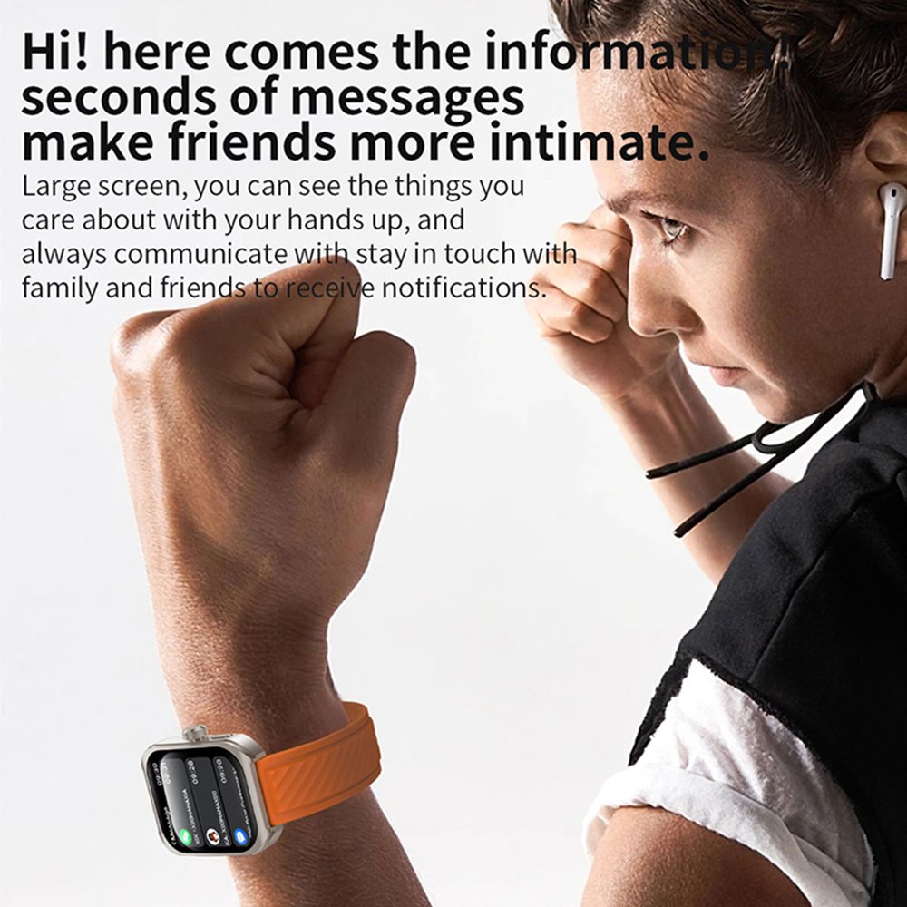 2024 Z88 Pro Sports Smart Watch Men 2.1HD Inch Universal Curved Large Screen RDFit NFC Wireless Charging 128MB Z88Pro Smartwatch