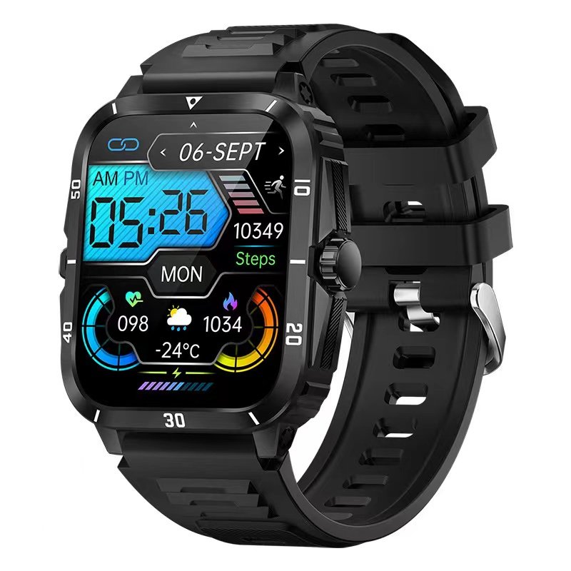 2024 Hot sale outdoor smart watch KT71 Bt call waterproof smartwatch for men women