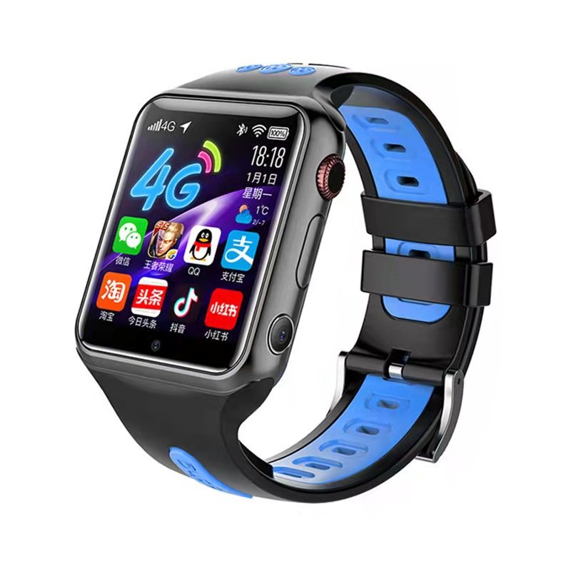 W5 4G GPS SIM Card Wifi location Smart Watch Phone Android System Clock App Install Smartwatch for Student Kids