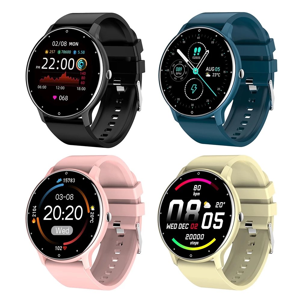 2022 New Smart Watch Women Men Lady Sport Fitness Smartwatch Sleep Heart Rate Monitor Waterproof Watches