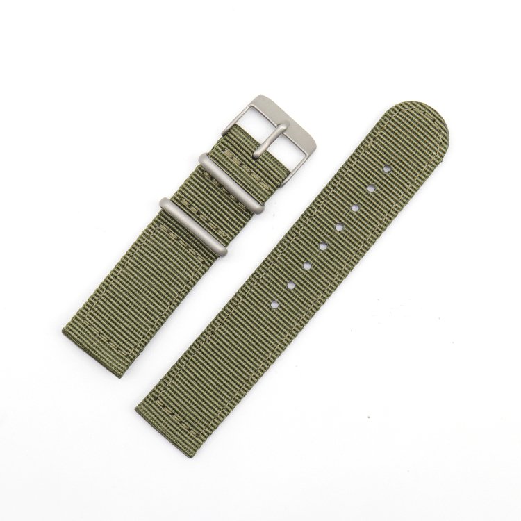 Wrist Band Watch Colorful Stripe Nylon Strap Band Appl Watch Band 2024 Custom Fitness Sport 18mm 20mm 22mm 24mm Luxury 2pcs