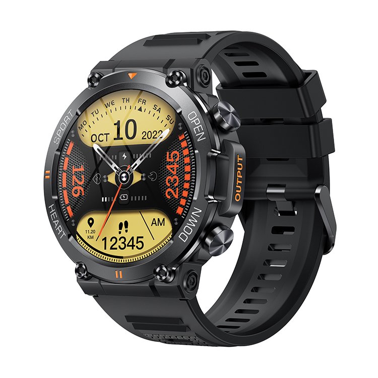 Outdoor Sports Watches Long Standby 1.39inch 360*360 HD Screen K56 Pro Smart Watch for Men Women Wristwatch Fitness