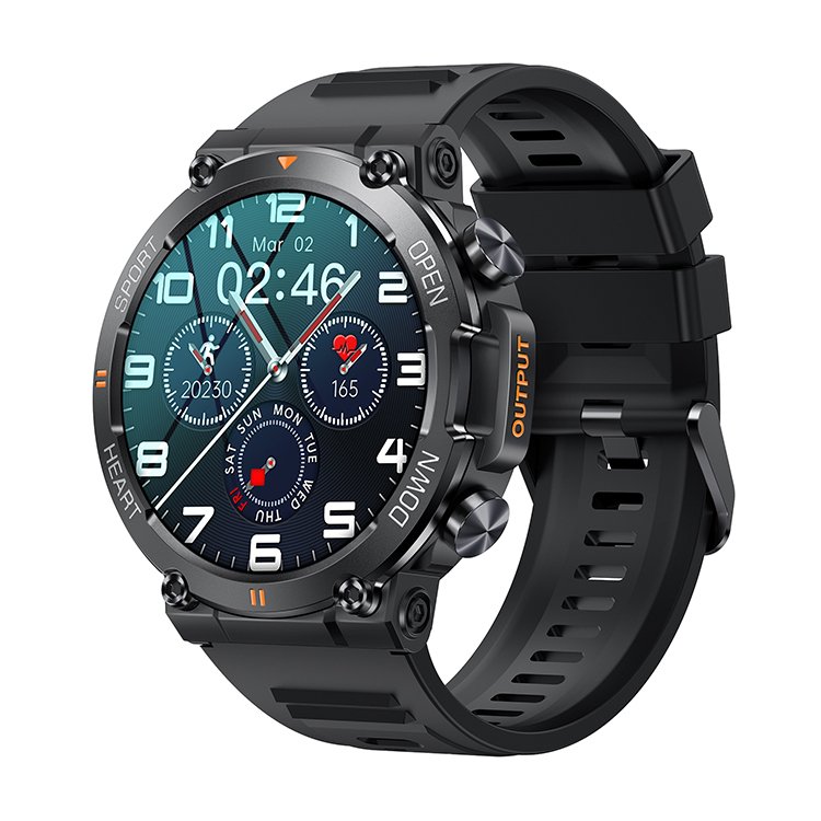 Outdoor Sports Watches Long Standby 1.39inch 360*360 HD Screen K56 Pro Smart Watch for Men Women Wristwatch Fitness