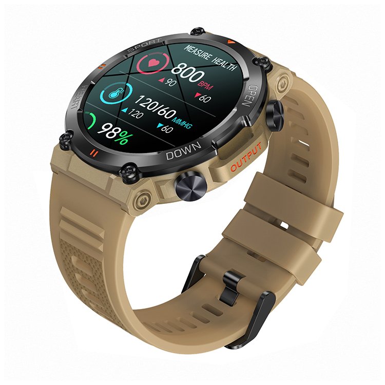 Outdoor Sports Watches Long Standby 1.39inch 360*360 HD Screen K56 Pro Smart Watch for Men Women Wristwatch Fitness