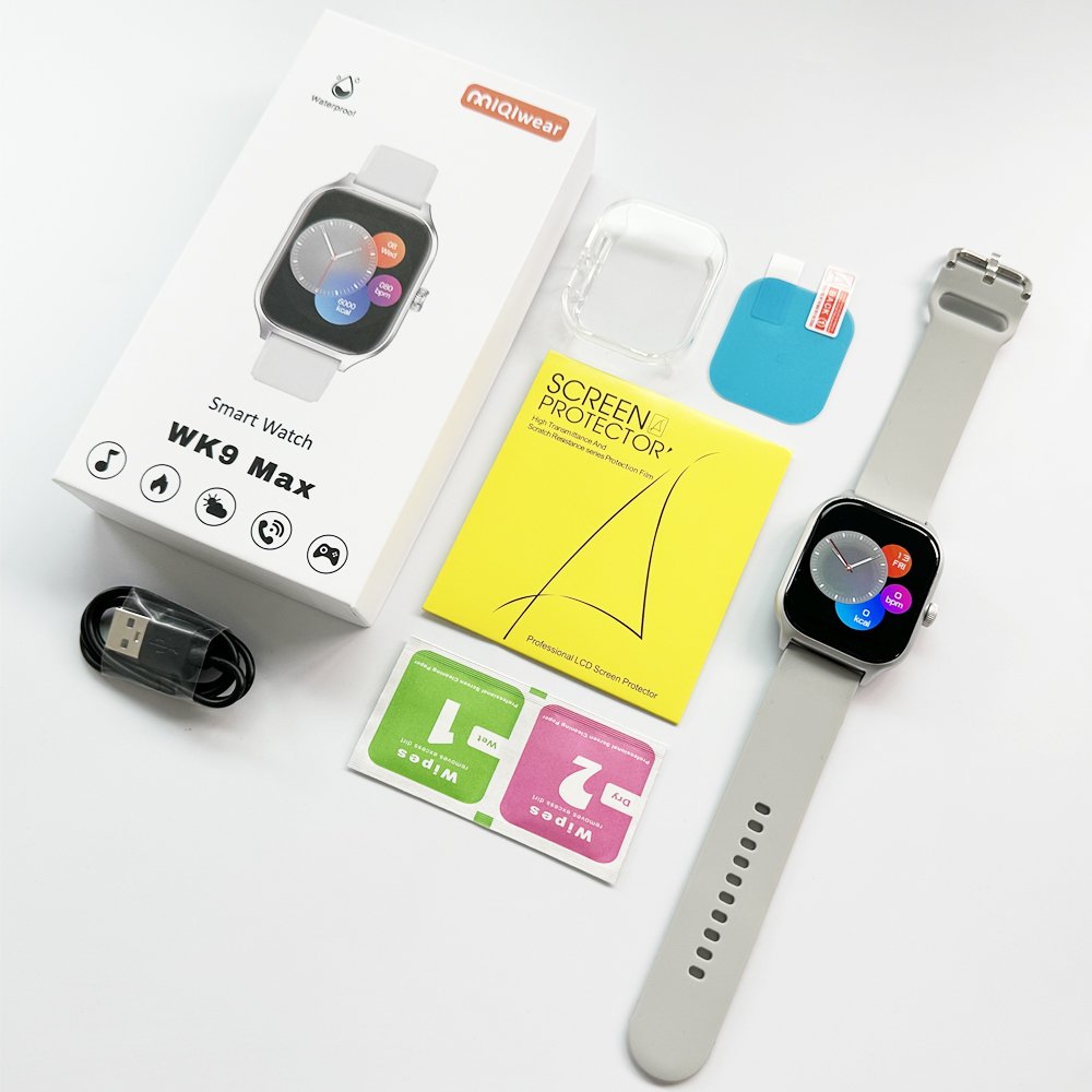 2024 New Style full Screen Smartwatch WK-9 max 2.02 Inches Best Display reloj inteligente Smart Watch 8 Ultra