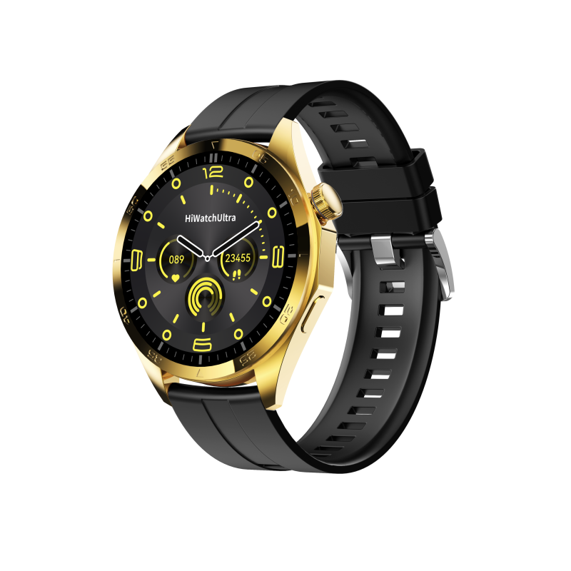 1.5inch touch screen 200mah battery round face smartwatches sports music player wireless charge GT4 MAX smart watch