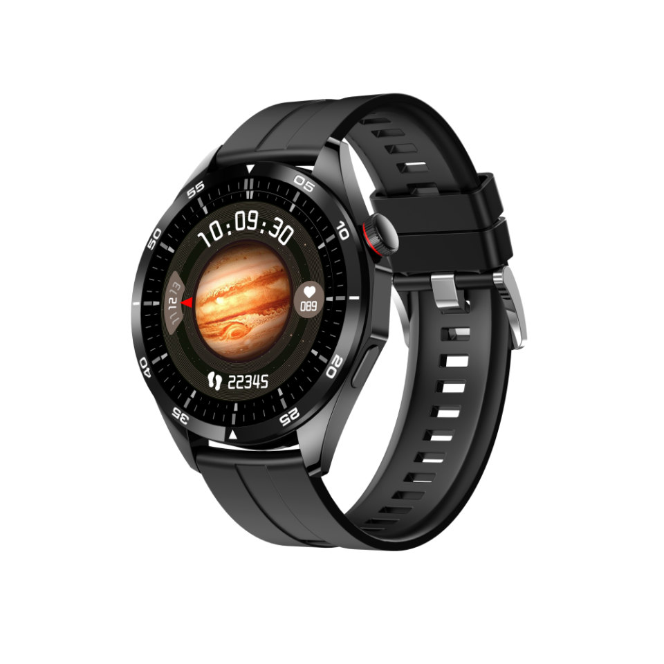 1.5inch touch screen 200mah battery round face smartwatches sports music player wireless charge GT4 MAX smart watch