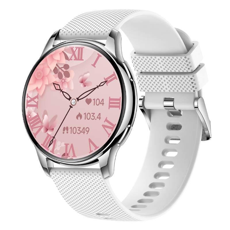 2024 New Arrival Lady Smart Watch Y11 Women's Health Heart Rate 1.32" Amoled Screen IP68 Waterproof BT Call Fashion Smartwatch