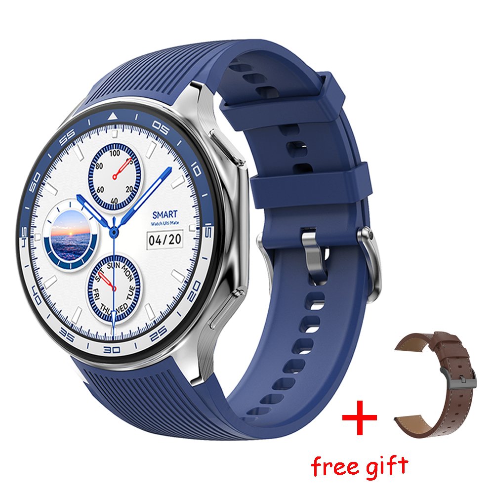 2024 DT Watch X Smartwatch 1.43Inch Amoled 4GB Large Memory Heart Rate BT Call Waterproof Fitness Sports Smart Watch for Men