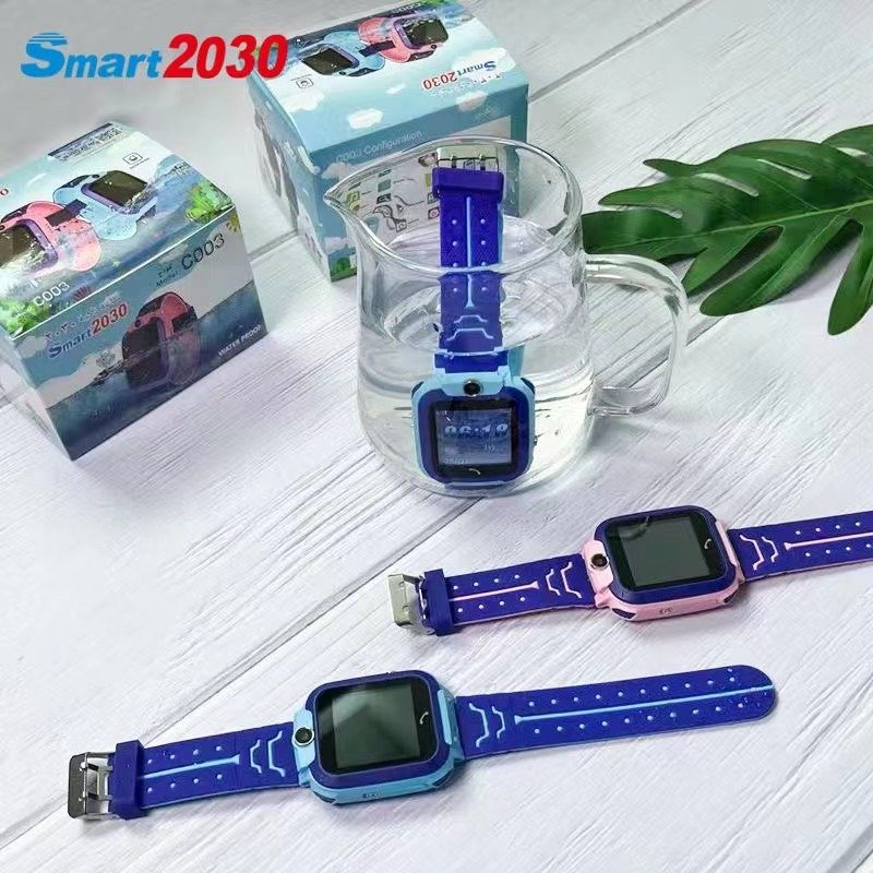 New Product Kids Smart Watch Phone Anti-lost LBS Tracking Smart Bracelet 2G Gps Wrist Watch C002 Plastic OEM Color for Kids IPS