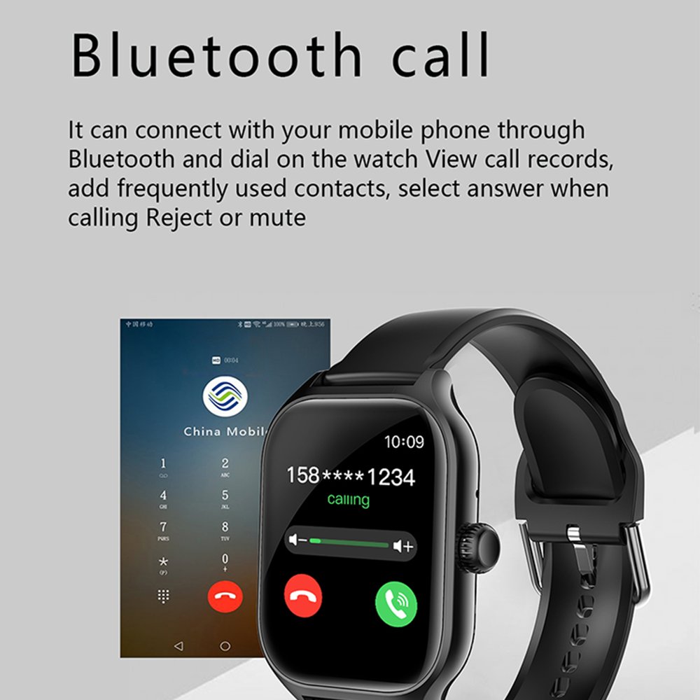 In stock 2 Straps 2.01" GTS4 Smartwatch Hombre Mujer Reloj intelligent BT Call Montres intelligentes Heart rate Smart watch GTS4
