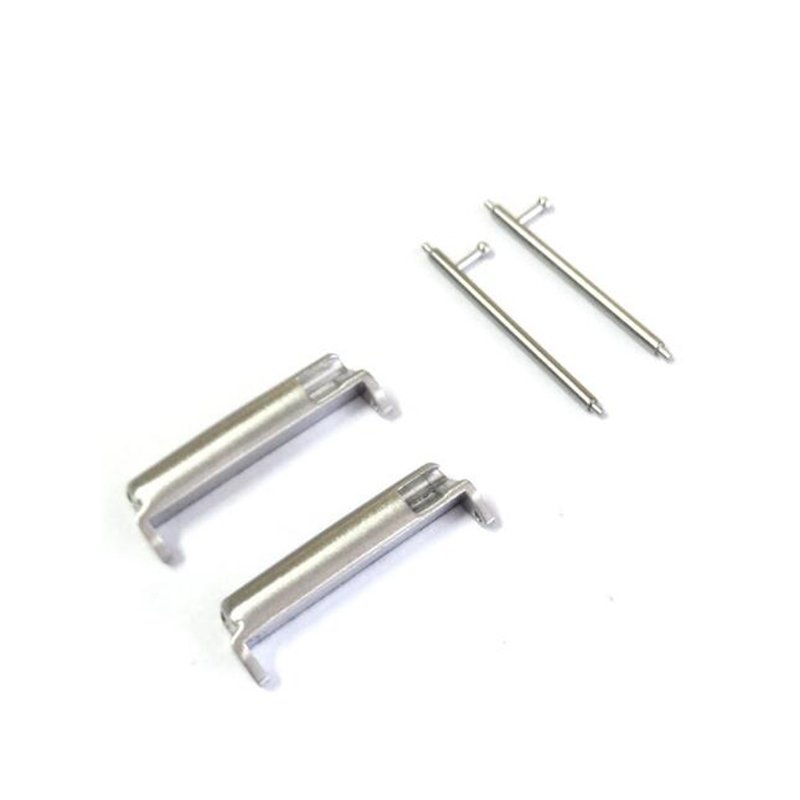 22mm 316L Stainless Steel Smart Watch Wristband Strap Linker Adapter For Fitbit Versa 1/2/Lite