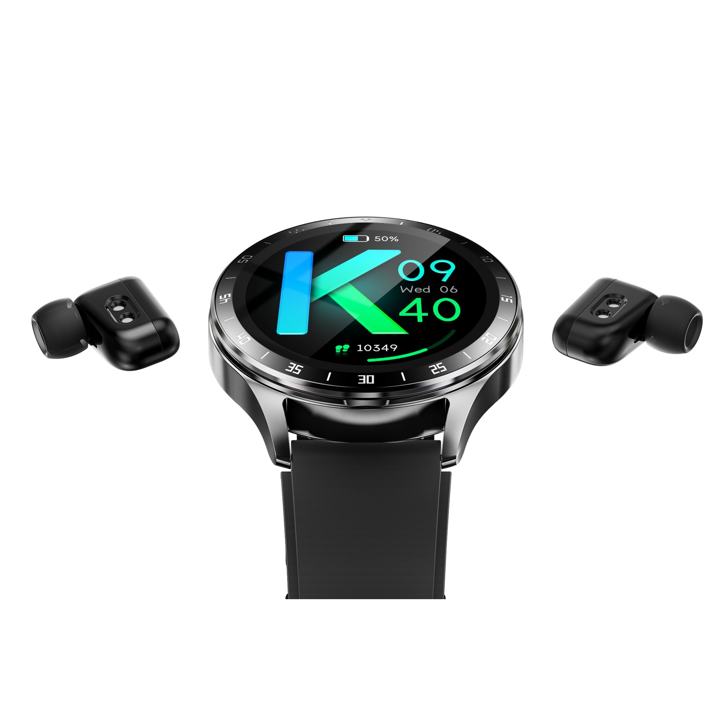 Health Monitoring Blood Oxygen Pressure Bracelet NFC BT Calling X10 Smart Watch With Earphone 2 in 1 Earbuds TWS Smartwatch