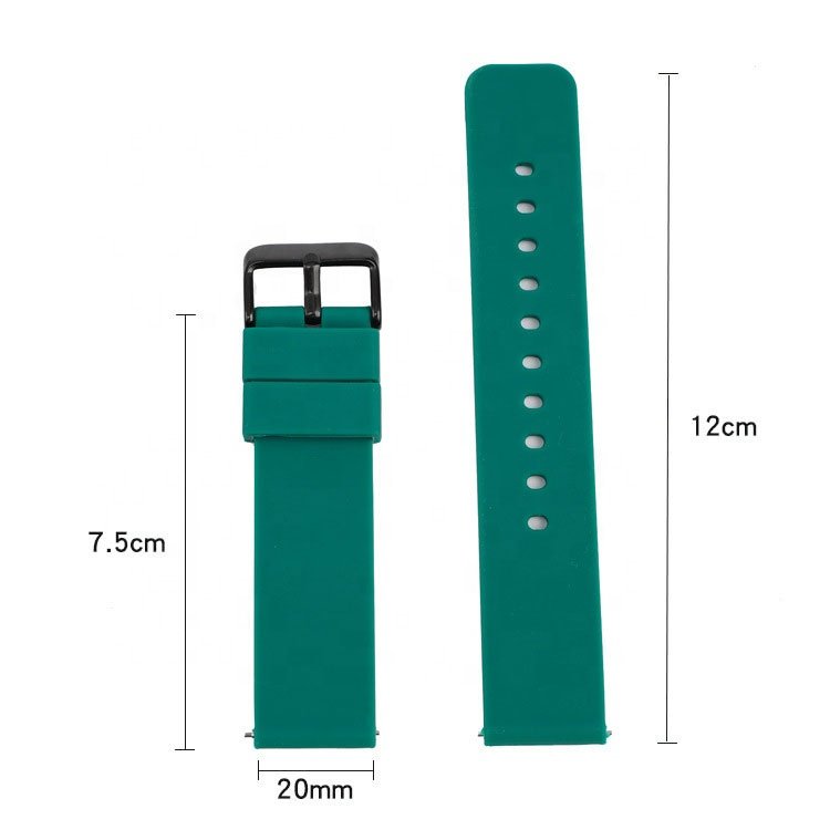 Watch Straps Replacement Watch Bands Quick Release Soft Rubber - Silicone Fashion SY Smart Watch Mi Band Opp Bag Packaging 20g