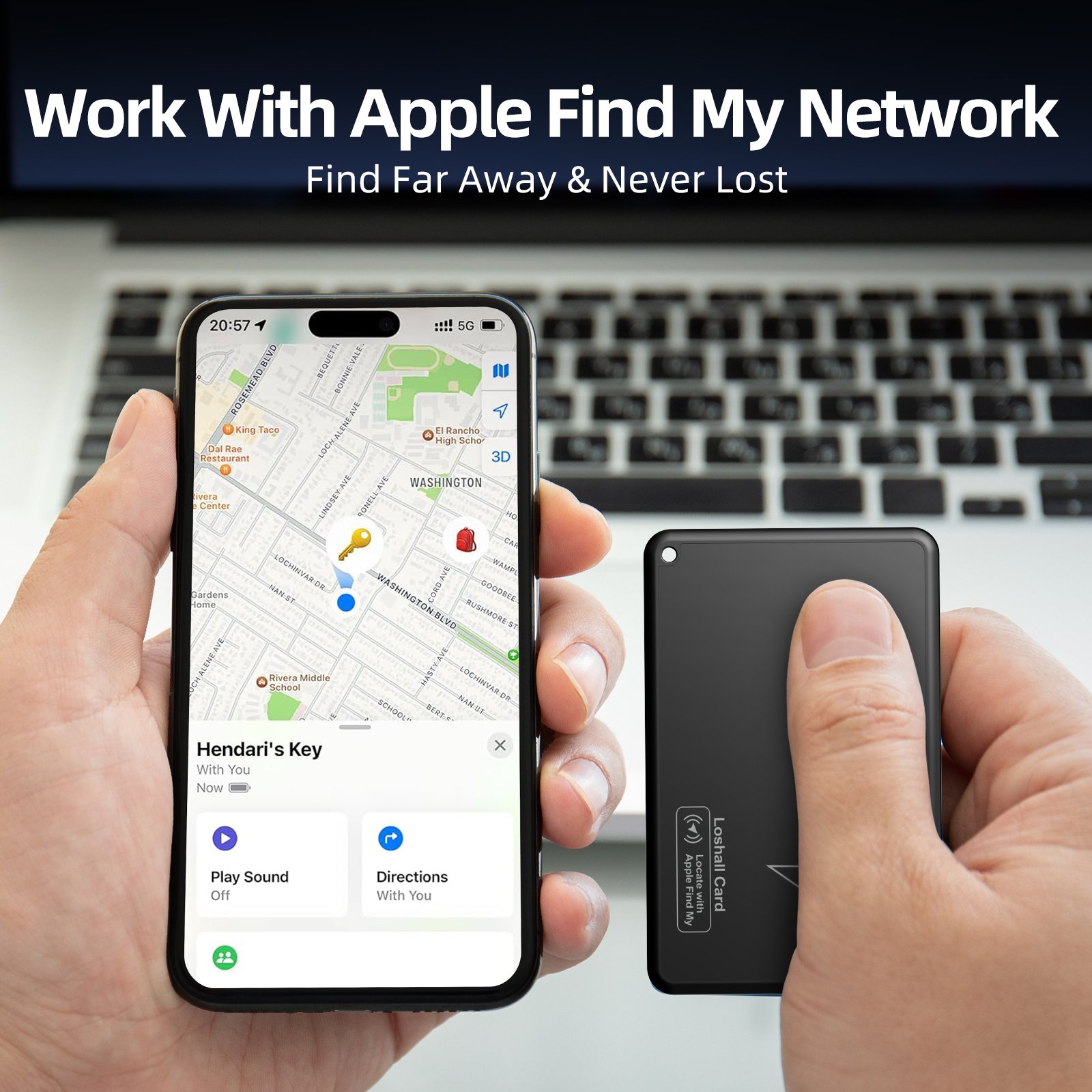 2024 Unlimited Range Smart FCC-ID Find My Tag Tracker mini GPS Locator Key Wallet Finder Anti lost Tag Loshall Tracker