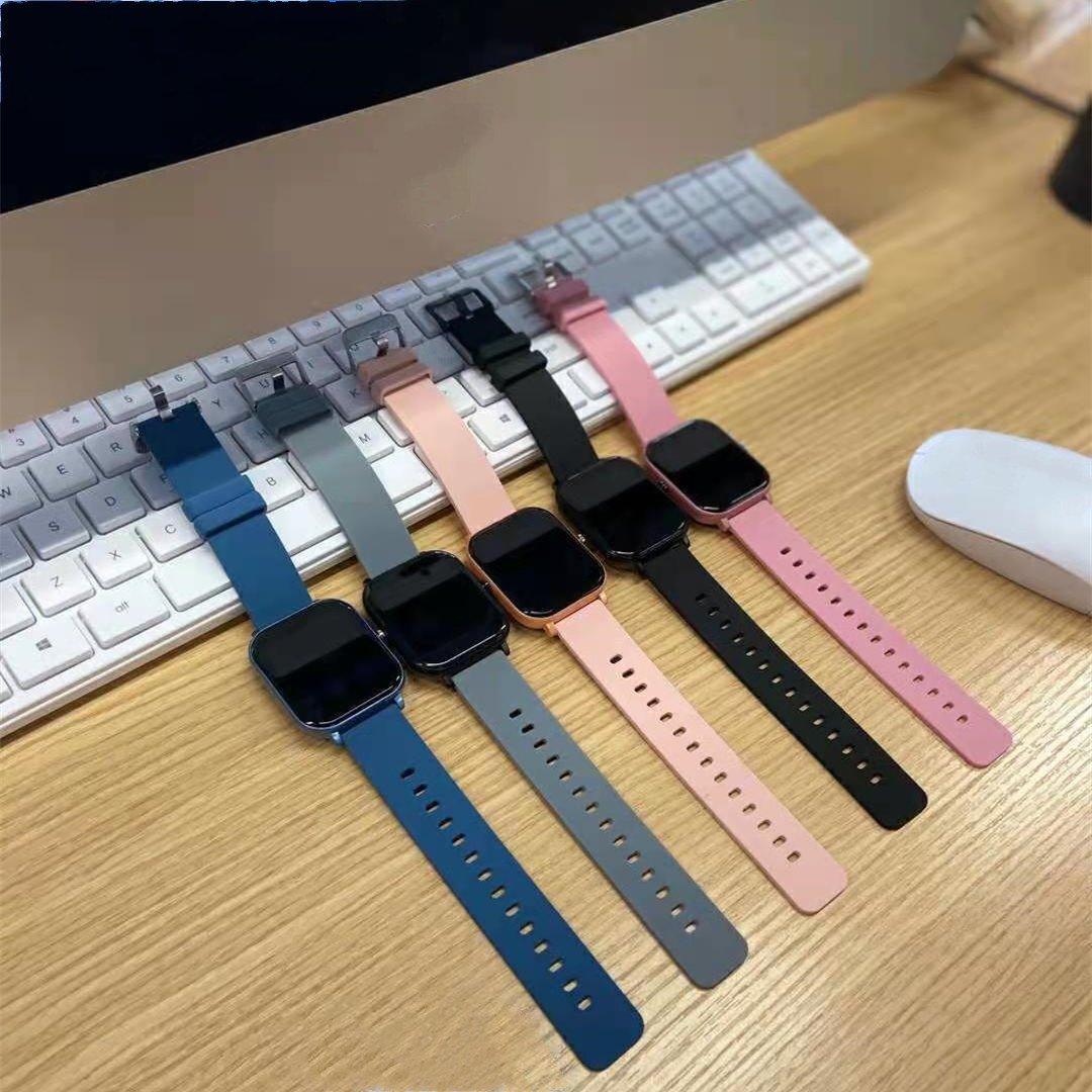 New products P9 Smartwatch BT call Fitness tracker wristband heart rate monitoring blood pressure Smart watch P9