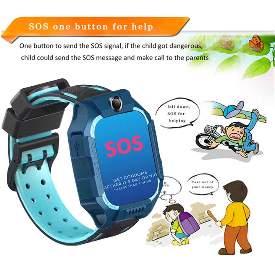 Waterproof Q19 Kids Watches Call Children SmartWatch SOS Phone Watch Smart For Kids With Sim Card Photo IP67 Watches