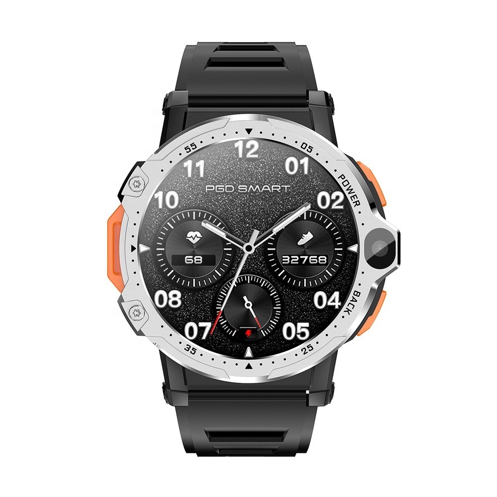 Latest 4G Smart Watch PG999 Wifi GPS NFC Video Smartwatch Phone 1.54" Round Display 800mAh Big Battery Android 8.1 4G Lte Watch