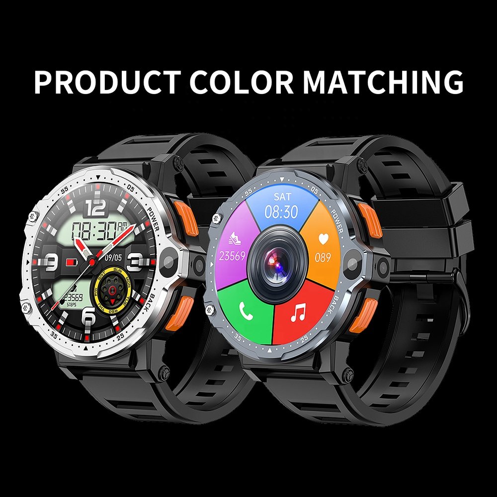 Latest 4G Smart Watch PG999 Wifi GPS NFC Video Smartwatch Phone 1.54" Round Display 800mAh Big Battery Android 8.1 4G Lte Watch