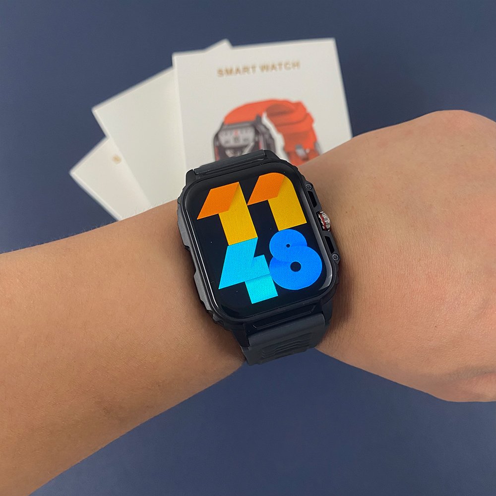 New arrivals Y1 Smart watch 1.85 Inch HD full screen IP67 waterproof smart fitness wrist Heart rate smart watch
