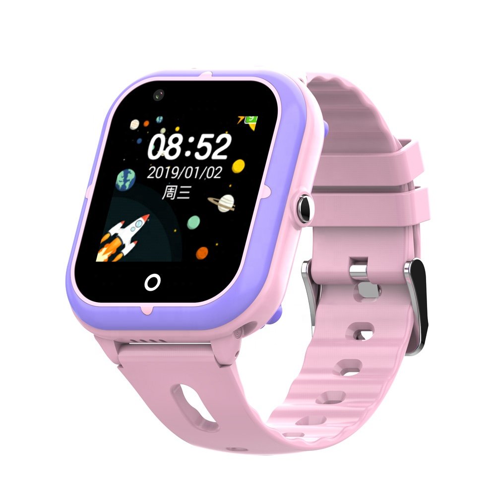 Fashion Waterproof SIM Card GPS Tracking Bracelet Kids Smart Watch with Camera and SOS