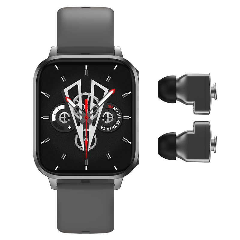 T22 New TWS Earbuds 2 In 1 Wireless Earphones with TWS earbuds 1.83 inch t22 smart watch smartwatch gift reloj inteligente 2023
