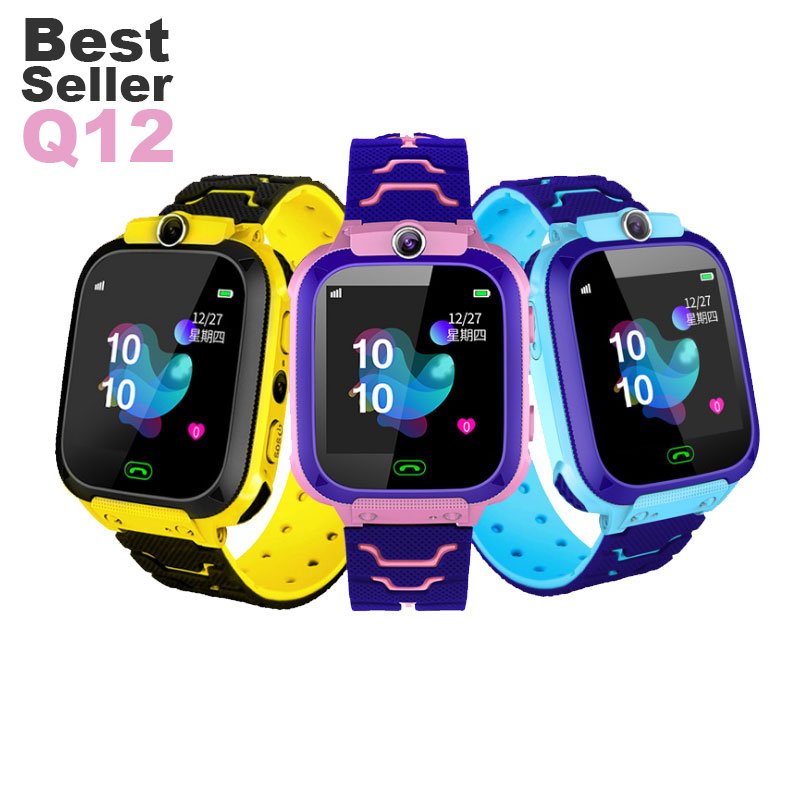 MercadoLibre best seller Q19 kids smart watch sim card SOS smart watch with SIM card flashlight camera OEM smart watch Q12